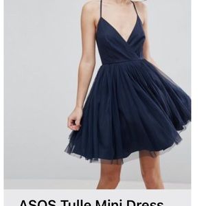 ASOS Tulle Formal Mini Dress
